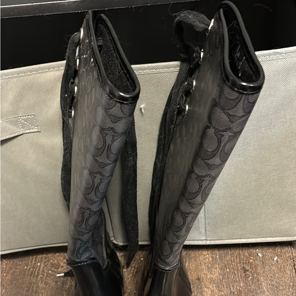 Coach Rain Boots - Picture 1 of 3
